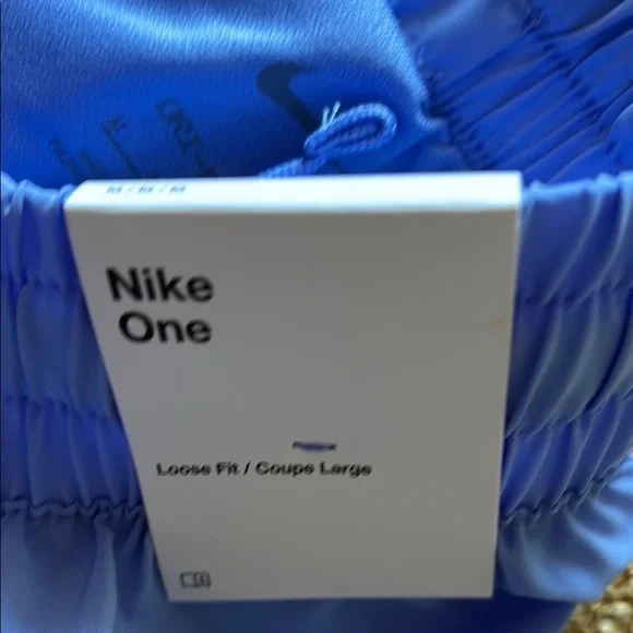 NWT! Nike Blue and Coral-Orange Performance Shorts x2 pair - Picture 5 of 14